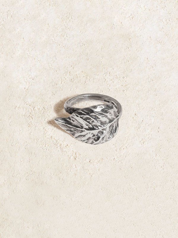 Leaf Ring in Silver