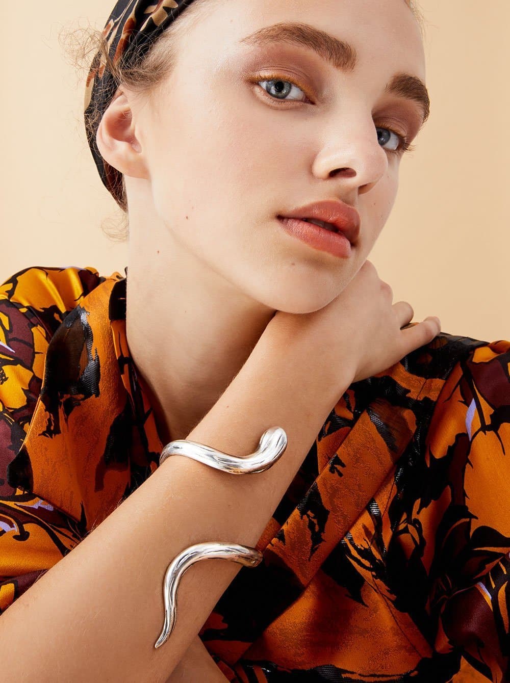 Snake Bracelet in Silver