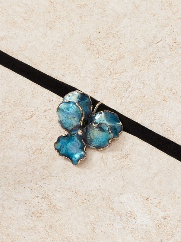 Panzè Choker in Turquoise