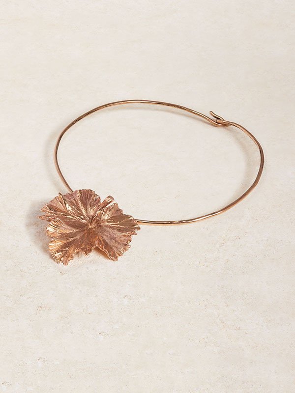 Malva Necklace in Bronze