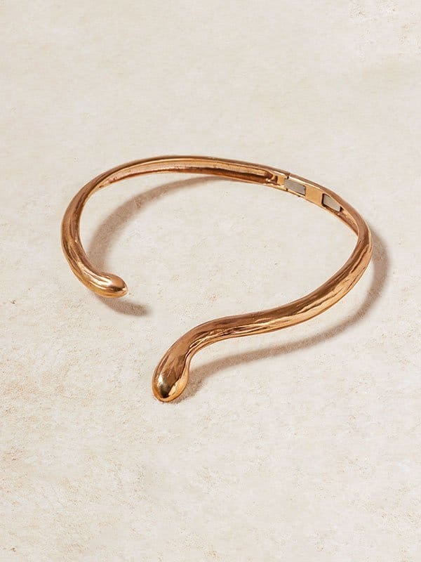 Snake Collar in Bronze