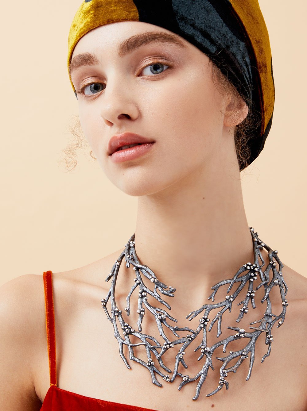 Ramo Necklace in Silver
