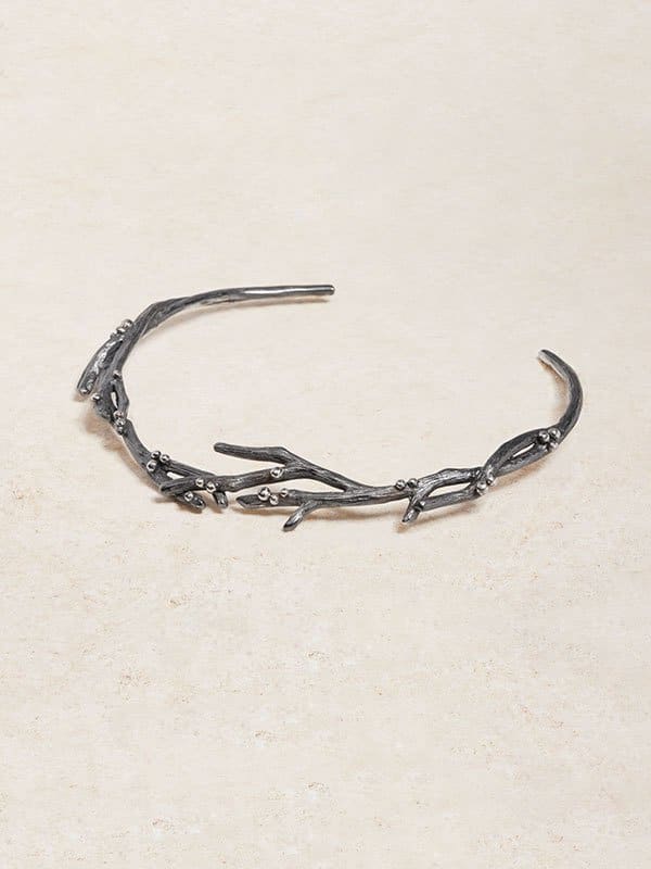 Ramo Collar in Silver