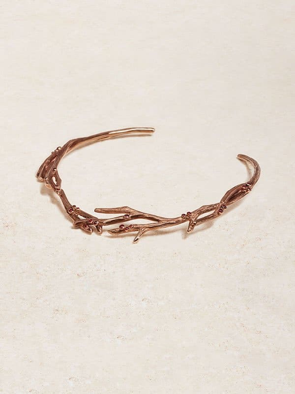 Ramo Collar in Cherry