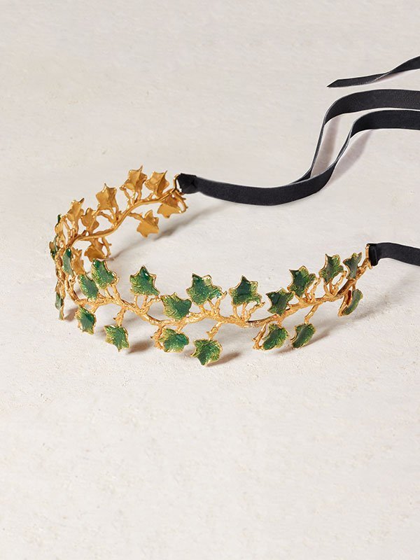 Ivy Headband in Forest Green