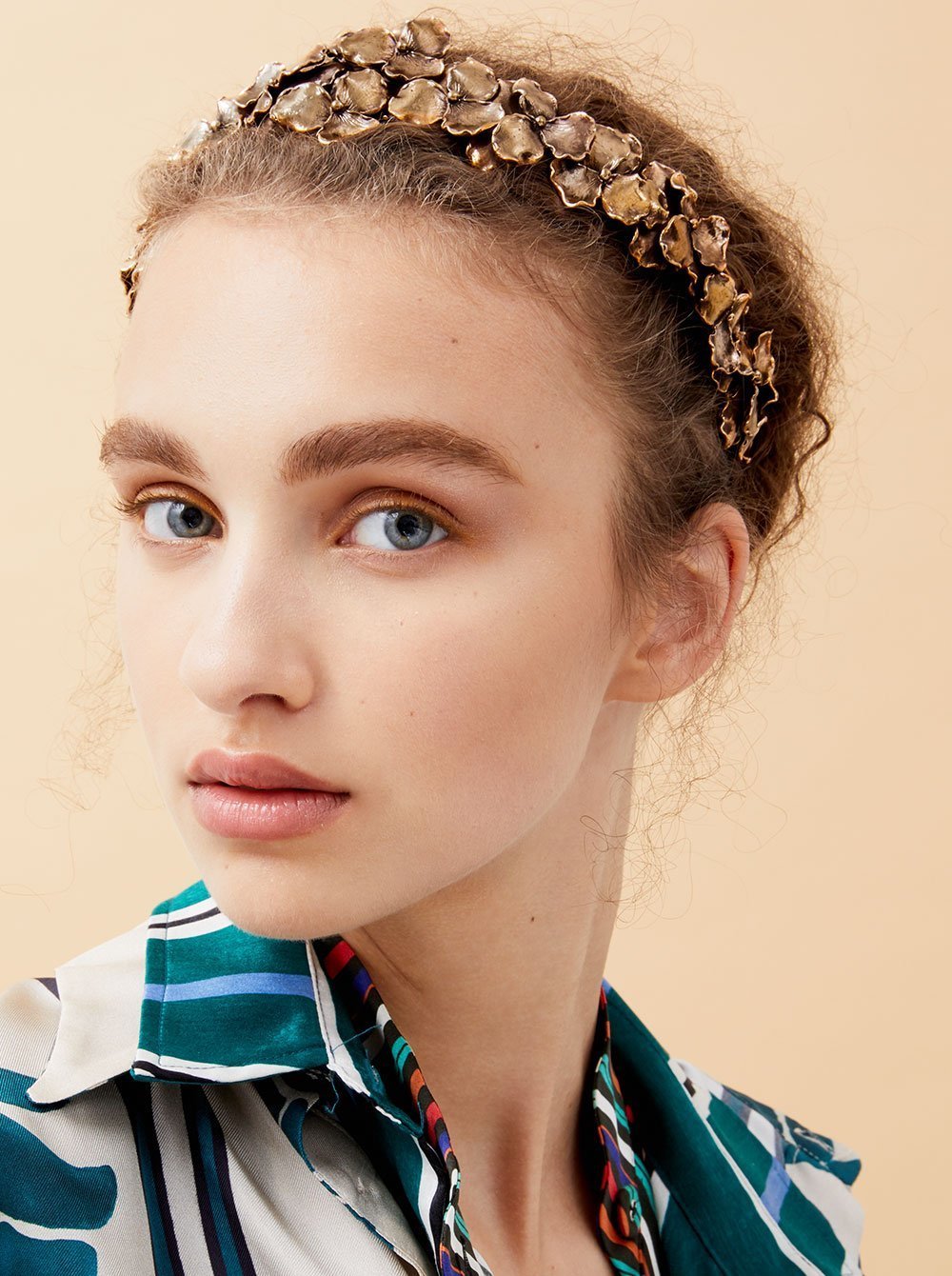 Panzè Headband in Bronze