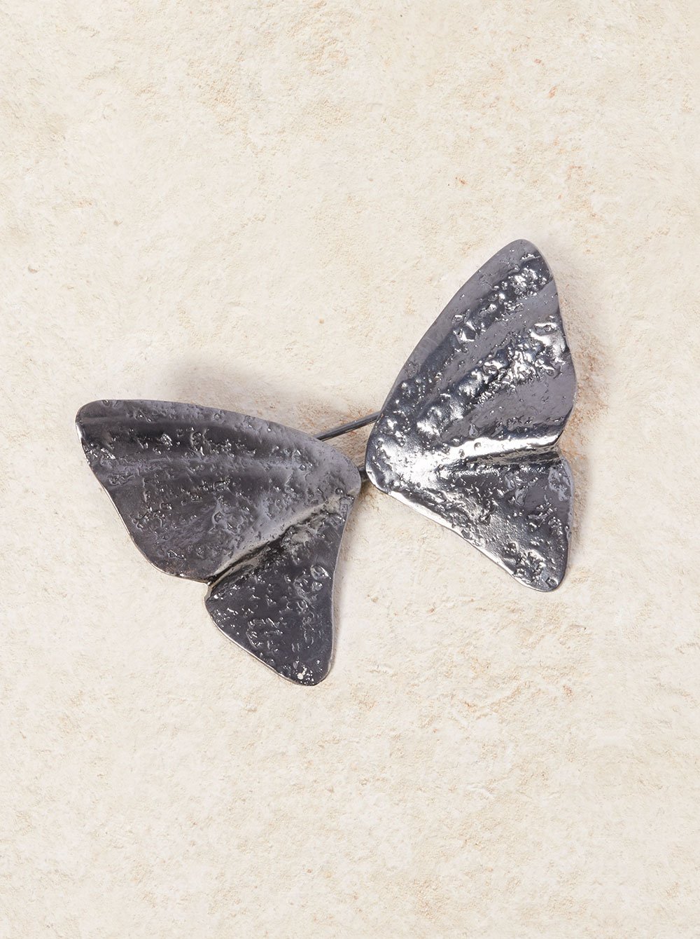 Ali Brooch in Oxidized Silver
