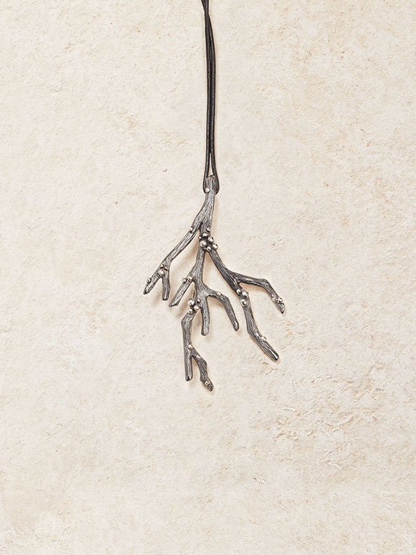 Ramo Brooch or Pendant in Silver
