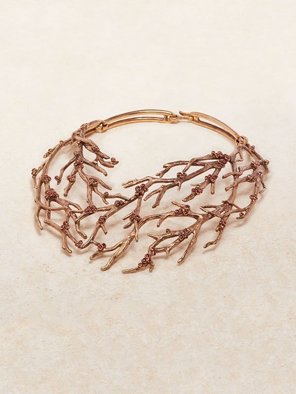 Ramo Necklace in Cherry