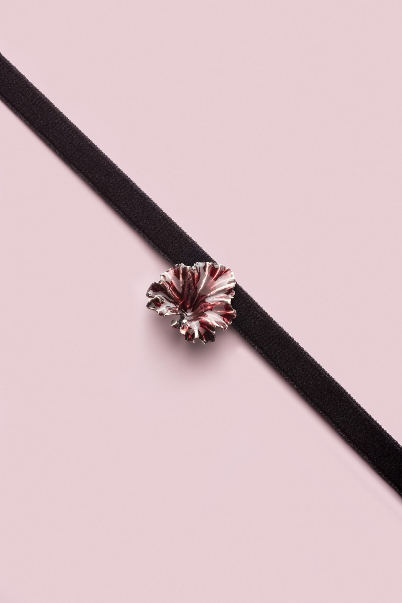 Malva Choker in Pink