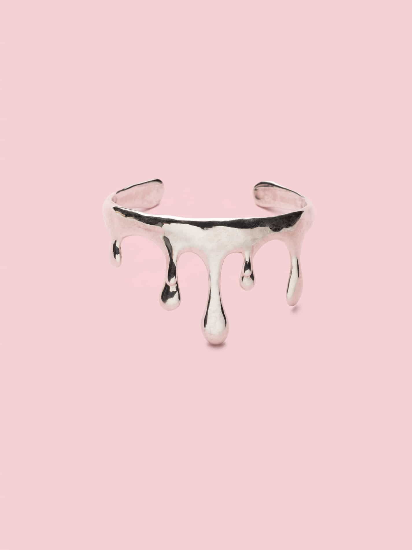 Gocce Bracelet in Silver L