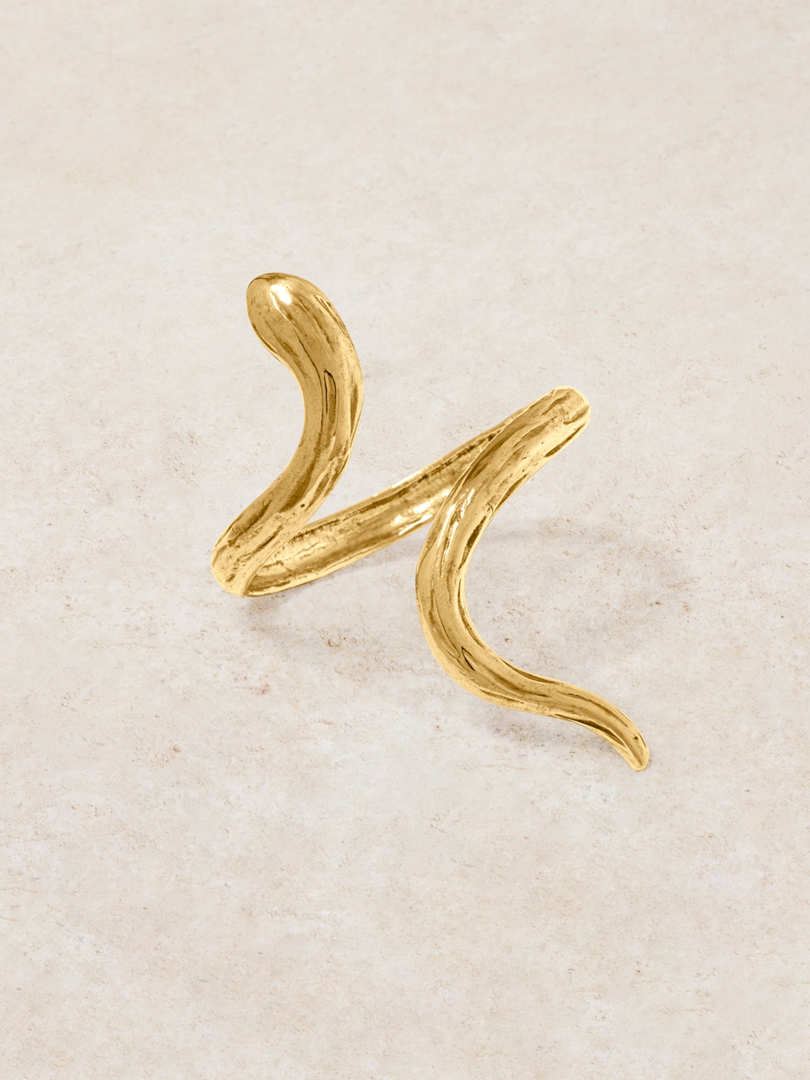 Snake Bracelet Plated in Gold