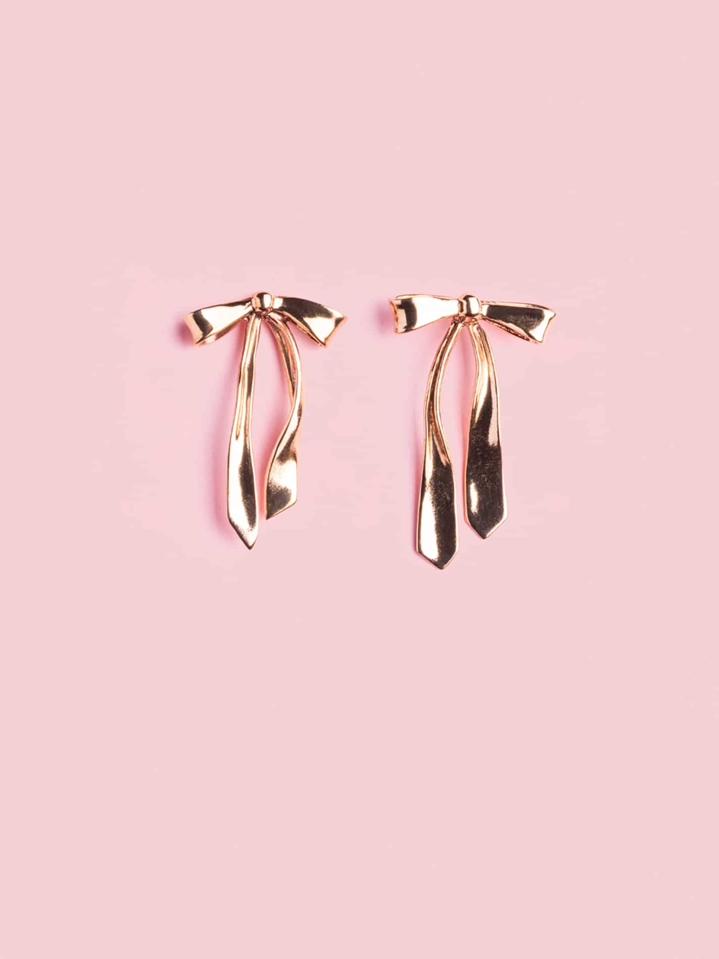 Fiocco Pin Earrings in Bronze M